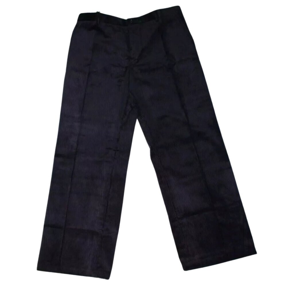 NWT Versace Mens Blue Navy Corduroy Pants Size IT 50 US 40,42 2018